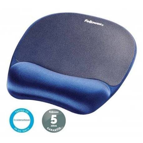 ALFOMBRILLA ERGONÓMICA FELLOWES 9172801/ 20 X 196 X 230MM/ AZUL