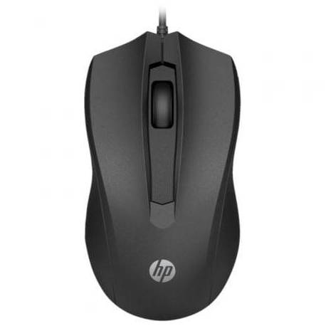 RATÓN HP 105/ HASTA 1600 DPI/ NEGRO