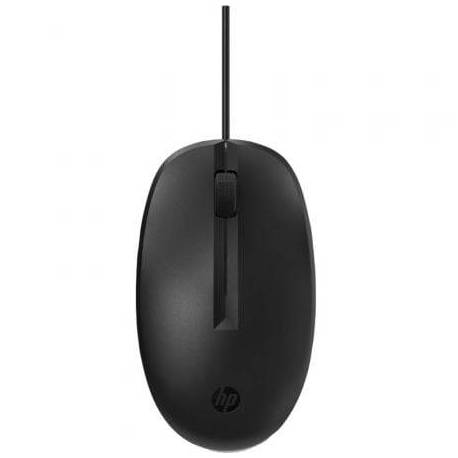 RATÓN HP 128/ HASTA 1200 DPI/ NEGRO