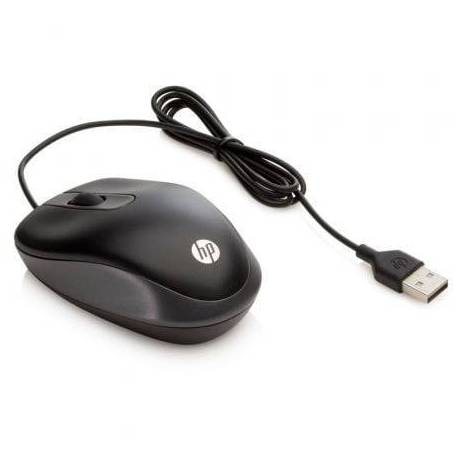 RATÓN HP G1K28AA/ HASTA 1000 DPI/ NEGRO