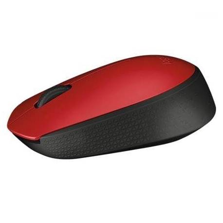 RATÓN INALÁMBRICO LOGITECH M171/ HASTA 1000 DPI/ ROJO