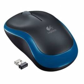 RATÓN INALÁMBRICO LOGITECH M185/ HASTA 1000 DPI/ AZUL