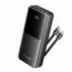 POWERBANK 20000MAH VENTION FHPB0/ 22.5W/ NEGRA/ INCLUYE CABLE USB TIPO-C Y LIGHTNING