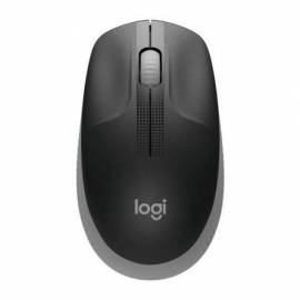 RATÓN INALÁMBRICO LOGITECH M190/ HASTA 1000 DPI/ GRIS MEDIO