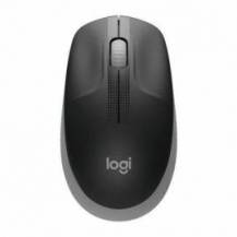 RATÓN INALÁMBRICO LOGITECH M190/ HASTA 1000 DPI/ GRIS MEDIO