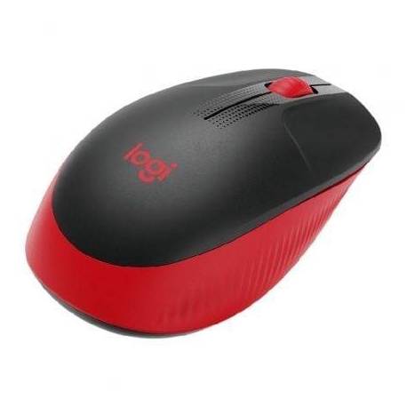 RATÓN INALÁMBRICO LOGITECH M190/ HASTA 1000 DPI/ ROJO