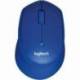RATÓN INALÁMBRICO LOGITECH M330 SILENT PLUS/ HASTA 1000 DPI/ AZUL