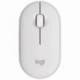 RATÓN INALÁMBRICO LOGITECH PEBBLE 2 M350S/ HASTA 1000 DPI/ BLANCO