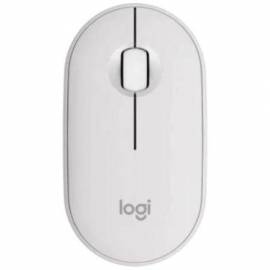 RATÓN INALÁMBRICO LOGITECH PEBBLE 2 M350S/ HASTA 1000 DPI/ BLANCO