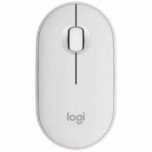 RATÓN INALÁMBRICO LOGITECH PEBBLE 2 M350S/ HASTA 1000 DPI/ BLANCO