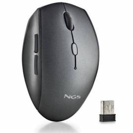 RATÓN INALÁMBRICO NGS BEE BLACK/ HASTA 1600 DPI