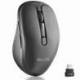 RATÓN INALÁMBRICO NGS EVO JOT SILENCIOSO/ BATERÍA RECARGABLE/ HASTA 1600 DPI/ NEGRO
