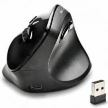 RATÓN VERTICAL INALÁMBRICO NGS EVO MOKSHA/ BATERÍA RECARGABLE/ HASTA 2400 DPI