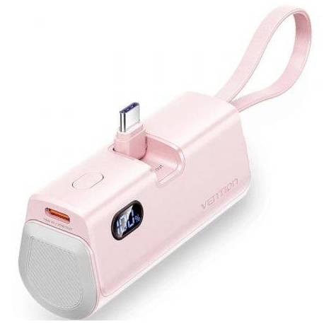POWERBANK 4800MAH VENTION FHQP0/ 22.5W/ ROSA