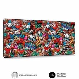 ALFOMBRILLA SUBBLIM 01PUW02 GRAFFITI XL/ 900 X 400 X 3 MM