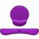 PACK DE REPOSAMUÑECAS Y ALFOMBRILLA ERGONÓMICA SUBBLIM ERGO MEMORYFLEX/ PÚRPURA