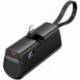POWERBANK 4800MAH VENTION FHRB0/ 22.5W/ NEGRA/ INCLUYE CABLE USB TIPO-C Y LIGHTNING