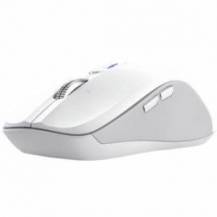 RATÓN ERGONÓMICO INALÁMBRICO TRUST FERRO/ HASTA 3200 DPI/ BLANCO