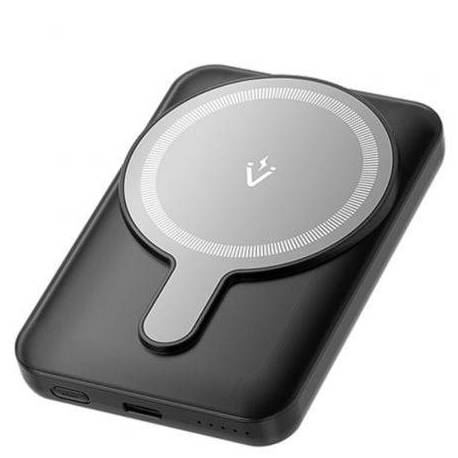 POWERBANK 5000MAH VENTION FHSB0/ 20W/ WIRELESS/ NEGRA