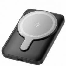POWERBANK 5000MAH VENTION FHSB0/ 20W/ WIRELESS/ NEGRA