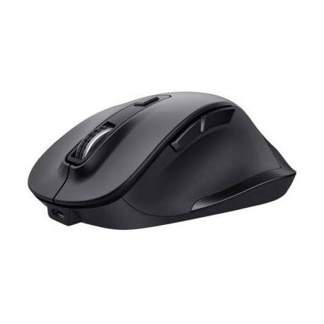 RATÓN ERGONÓMICO INALÁMBRICO TRUST FYDA ECO/ BATERÍA RECARGABLE/ HASTA 2400 DPI