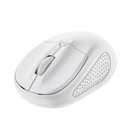 RATÓN MINI INALÁMBRICO TRUST PRIMO/ HASTA 1600 DPI/ BLANCO MATE
