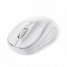 RATÓN MINI INALÁMBRICO TRUST PRIMO/ HASTA 1600 DPI/ BLANCO MATE
