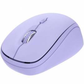RATÓN MINI INALÁMBRICO TRUST YVI+ MULTIDISPOSITIVO/ HASTA 1600 DPI/ PURPURA