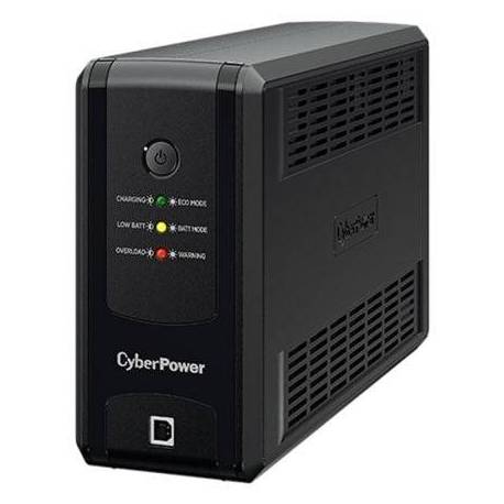 SAI LÍNEA INTERACTIVA CYBERPOWER UT850EG/ 850VA-425W/ 3 SALIDAS/ FORMATO TORRE