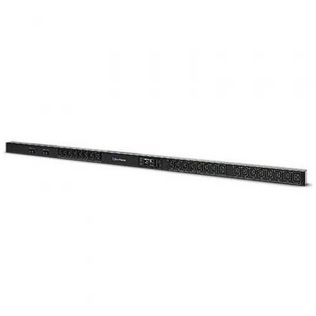 UNIDAD DE DISTRIBUCIÓN PARA ALIMENTACIÓN CYBERPOWER PDU81405/ 32A/ 21X IEC C13/ 3X IEC C19/ FORMATO RACK 0U