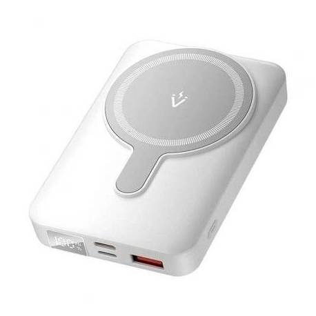 POWERBANK 10000MAH VENTION FHTW0/ 22.5W/ WIRELESS/ BLANCA