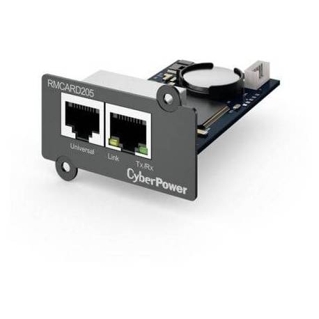TARJETA GESTIÓN REMOTA CYBERPOWER RMCARD205/ RJ45/ COMPATIBLE CON ENVIROSENSOR