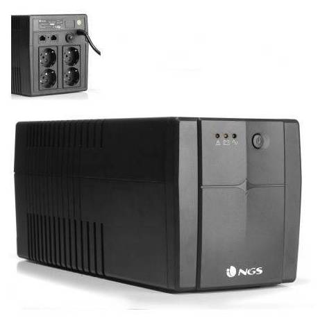 SAI OFFLINE NGS FORTRESS 1500 V2/ 1200VA-720W/ 4 SALIDAS/ FORMATO TORRE