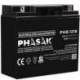 BATERÍA PHASAK PHB 1218 COMPATIBLE CON SAI/UPS PHASAK SEGÚN ESPECIFICACIONES
