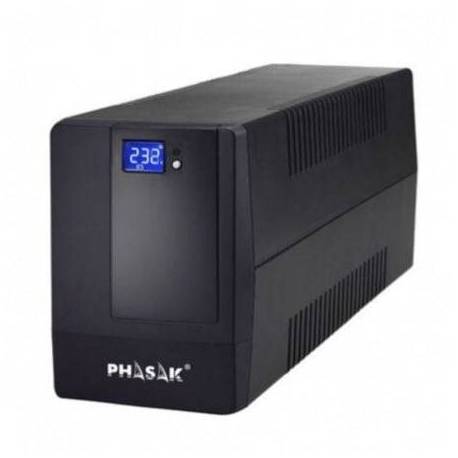 SAI LÍNEA INTERACTIVA PHASAK 1000 VA LCD/ 1000VA/ 4 SALIDAS/ FORMATO TORRE