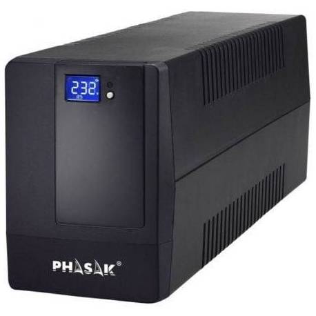 SAI LÍNEA INTERACTIVA PHASAK 2000 VA LCD/ 2000VA/ 4 SALIDAS/ FORMATO TORRE