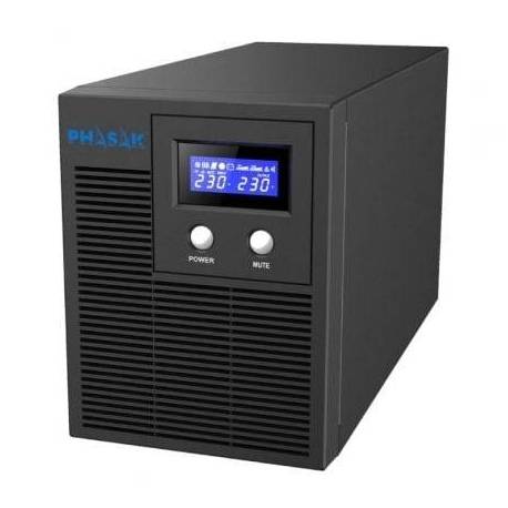 SAI LÍNEA INTERACTIVA PHASAK PROTEKT 2160 VA/ 2160VA-1400W/ 4 SALIDAS/ FORMATO TORRE