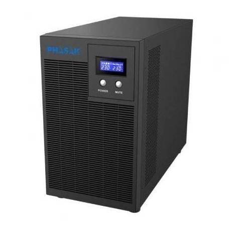 SAI LÍNEA INTERACTIVA PHASAK PROTEKT 3160 VA/ 3160VA-2100W/ 6 SALIDAS/ FORMATO TORRE