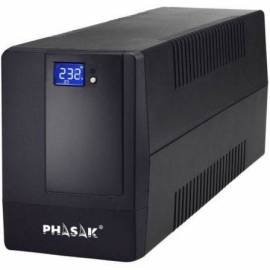 SAI LÍNEA INTERACTIVA PHASAK 600 VA LCD/ 600VA/ 2 SALIDAS/ FORMATO TORRE