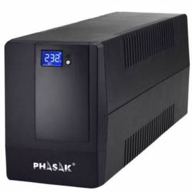 SAI LÍNEA INTERACTIVA PHASAK 650 VA LCD INTERACTIVE/ 650VA/ 2 SALIDAS/ FORMATO TORRE