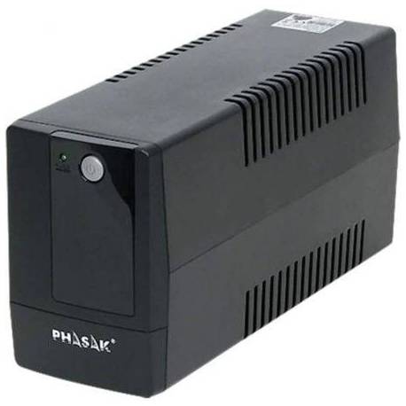 SAI LÍNEA INTERACTIVA PHASAK BASIC INTERACTIVE 600 VA/ 600VA-360W/ 2 SALIDAS/ FORMATO TORRE