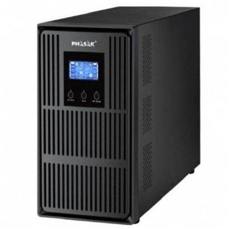 SAI ONLINE CONQUEROR PRO 1000 VA ONLINE LCD/ 1000VA-900W/ 3 SALIDAS/ FORMATO TORRE