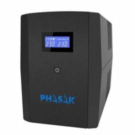 SAI LÍNEA INTERACTIVA PHASAK SIRIUS 1260 VA INTERACTIVE/ 1260VA-720W/ 4 SALIDAS/ FORMATO TORRE