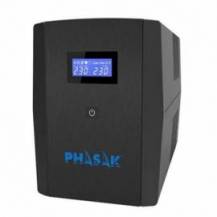 SAI LÍNEA INTERACTIVA PHASAK SIRIUS 1260 VA INTERACTIVE/ 1260VA-720W/ 4 SALIDAS/ FORMATO TORRE