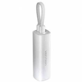 POWERBANK 5000MAH VENTION FHWM0/ 20W/ GRIS/ INCLUYE CABLE USB TIPO-C Y LIGHTNING