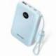 POWERBANK 10000MAH VENTION FKAL0-C/ 22.5W/ AZUL/ INCLUYE CABLE USB TIPO-C