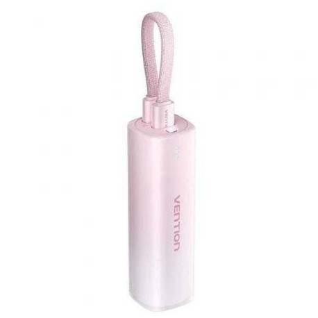 POWERBANK 5000MAH VENTION FHWR0/ 20W/ ROSA