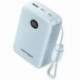 POWERBANK 20000MAH VENTION FKBL0-C/ 22.5W/ AZUL/ INCLUYE CABLE USB TIPO-C