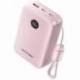 POWERBANK 20000MAH VENTION FKBP0-C/ 22.5W/ ROSA/ INCLUYE CABLE USB TIPO-C