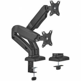 SOPORTE DE MESA CON CONTRAPESO PARA 2 MONITORES O TV AISENS DT32TSR-221/GIRATORIO/ INCLINABLE/ HASTA 9KG